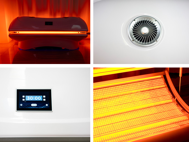 Home Red Light Therapy Bed for Sale — image 3